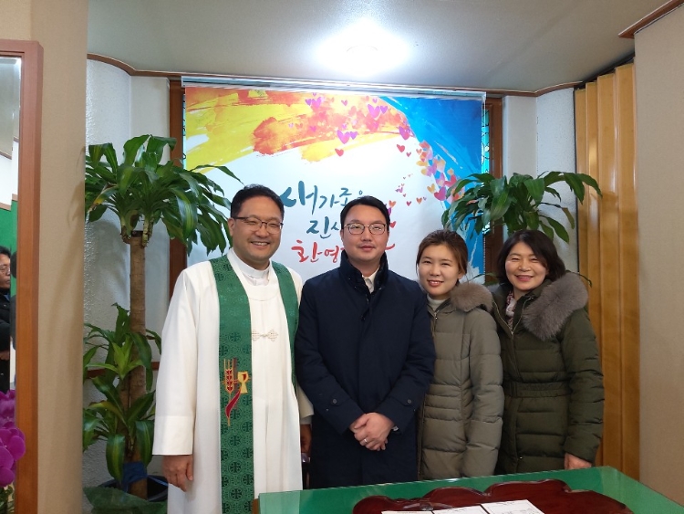 이유진 유병두성도(전도자: 김명숙권사)