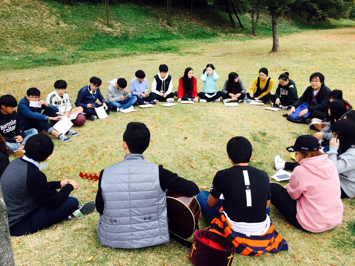 청소년부 야외예배