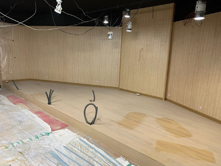 교육관 지하예배실 리모델링(2주차, 16일-21일)