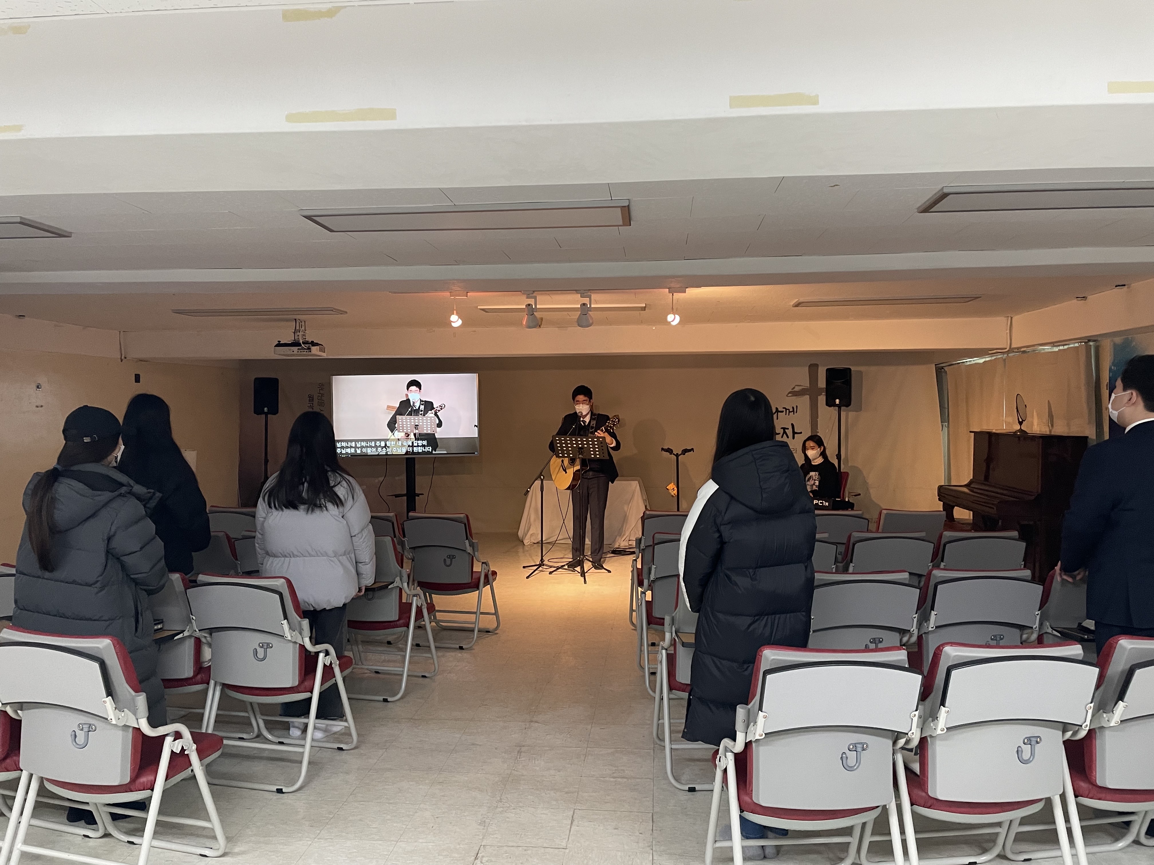 220220 청소년부 주일예배 스케치