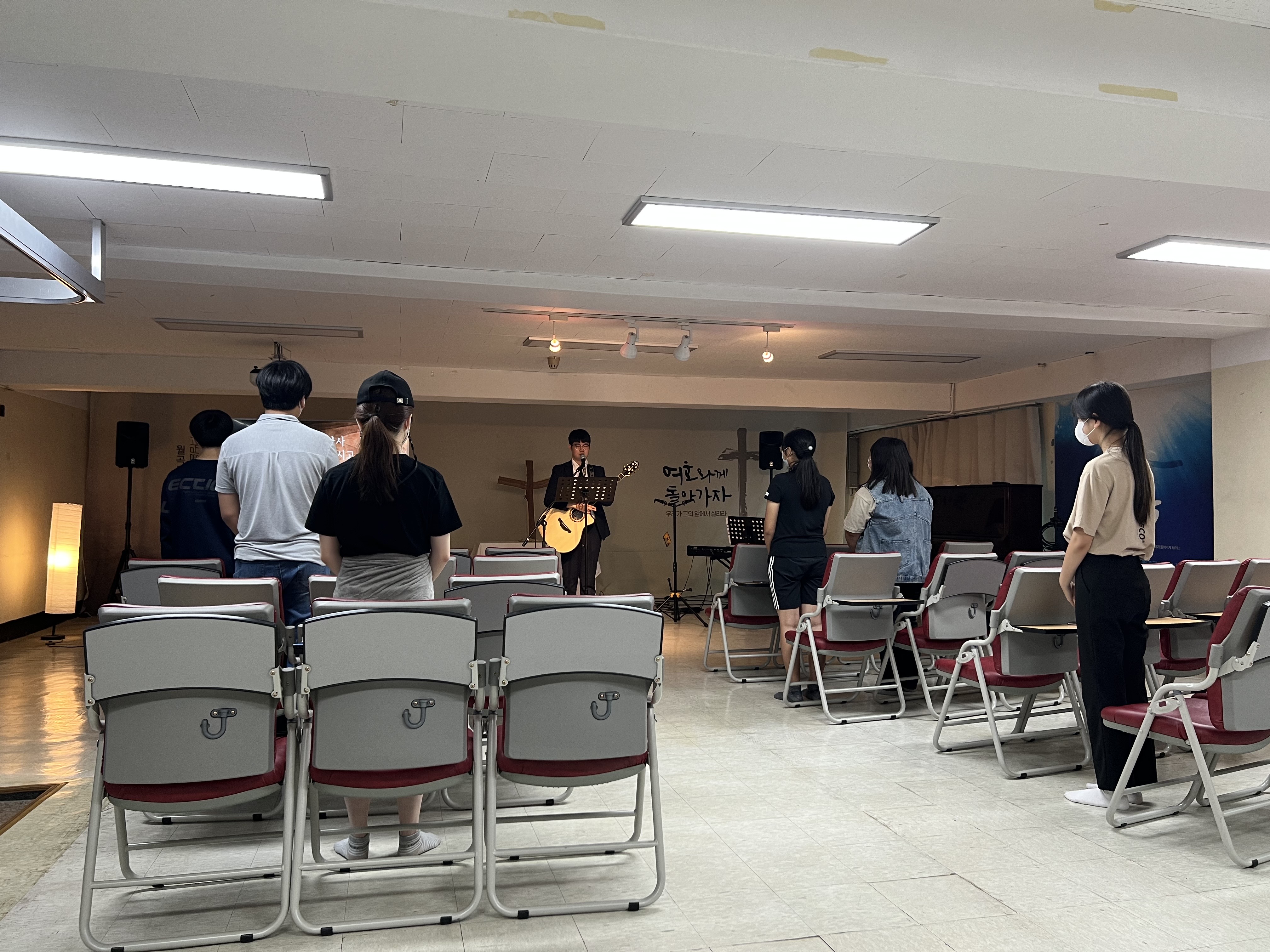 220626 청소년부 예배스케치