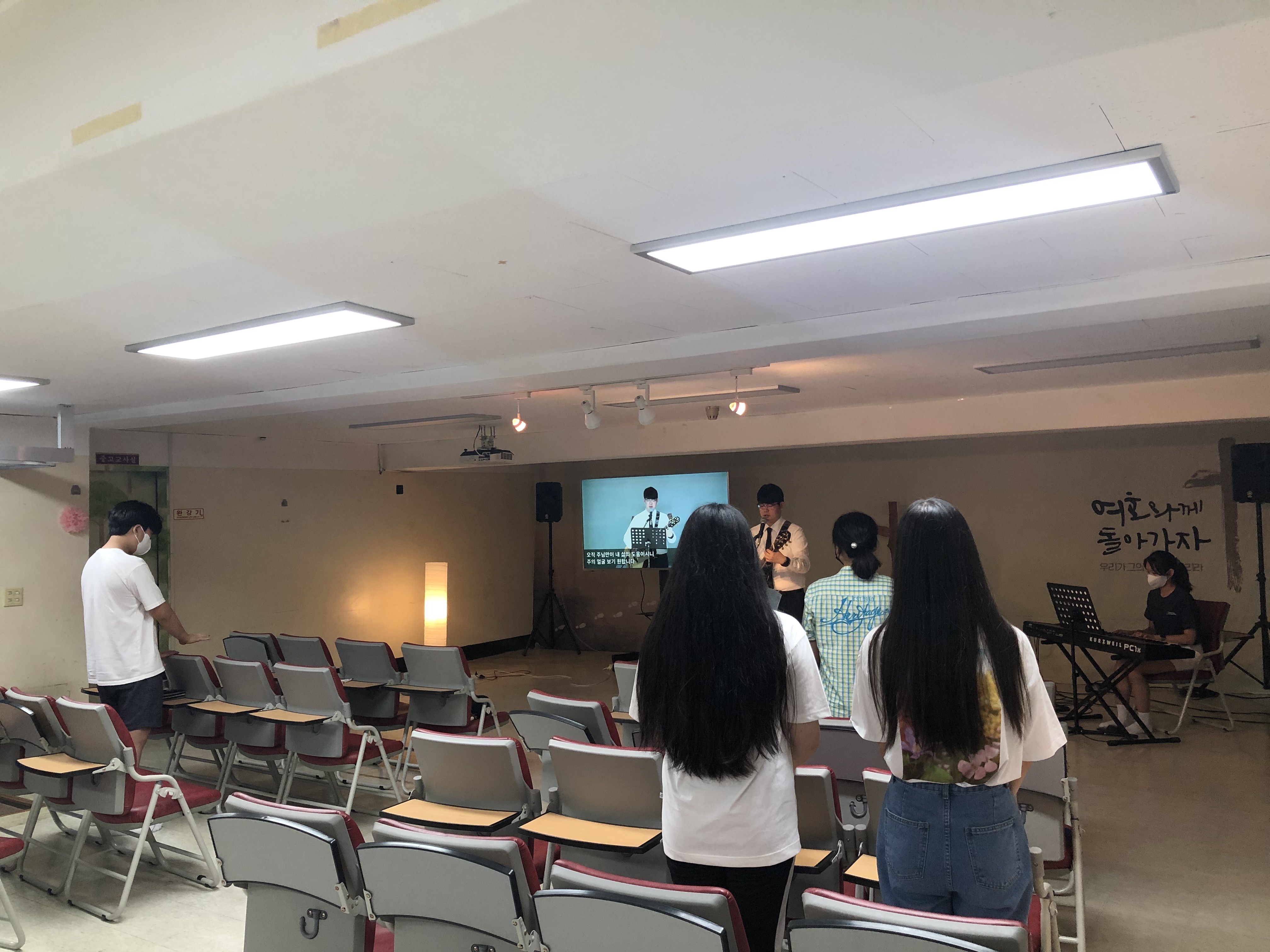 20220731 청소년부예배스케치