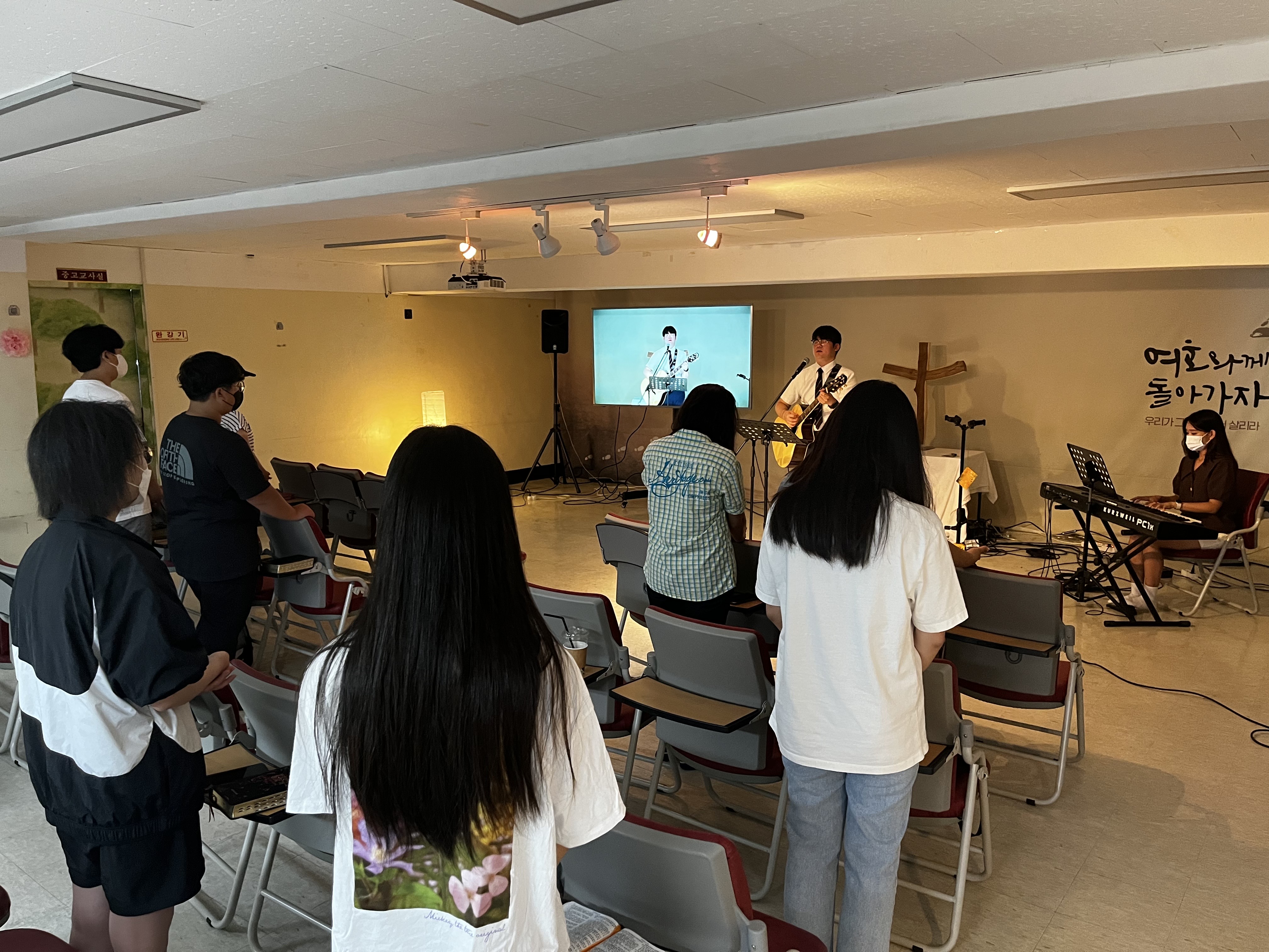 220821 주일예배스케치