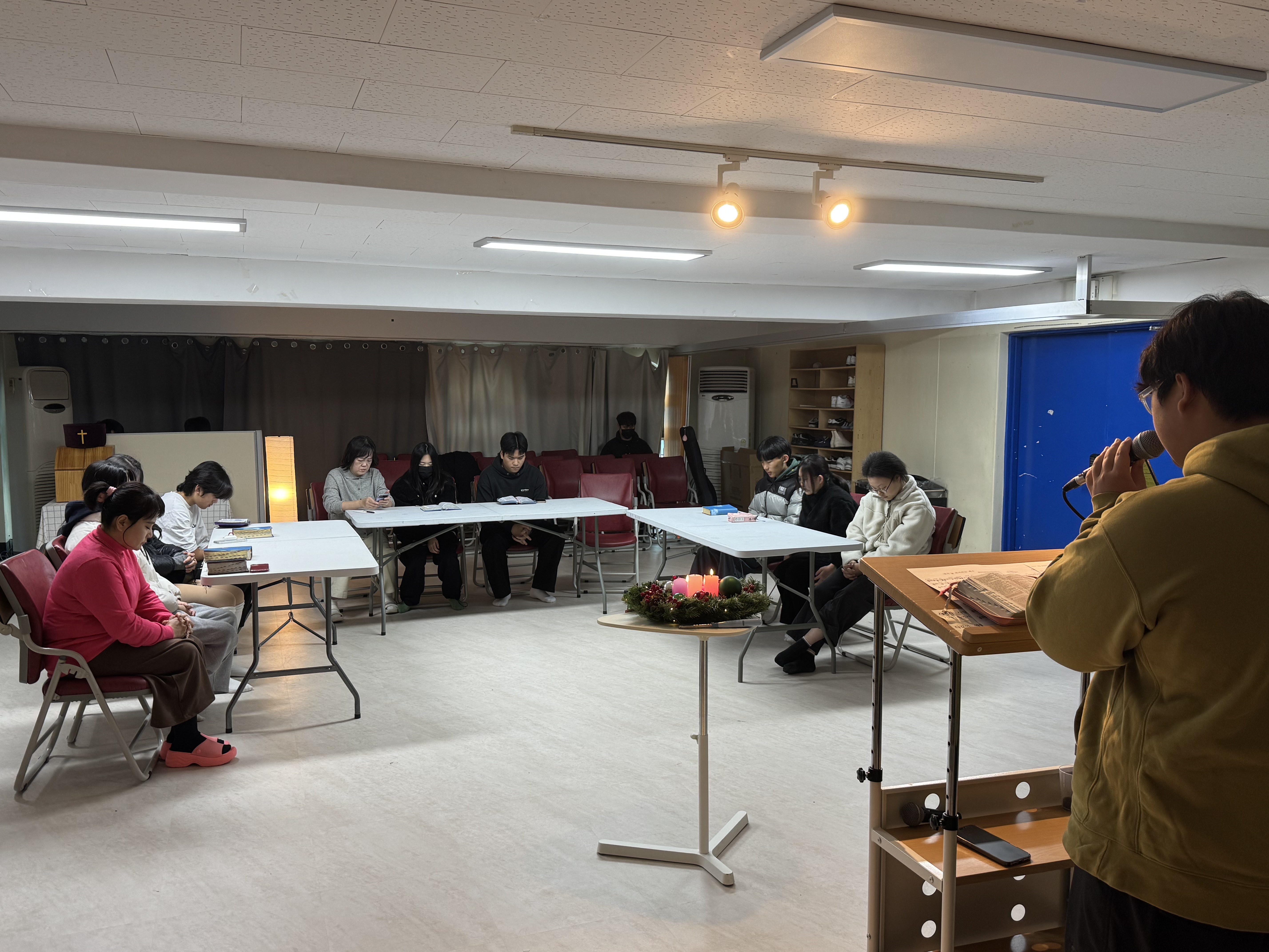 251214 청소년부 예배 스케치